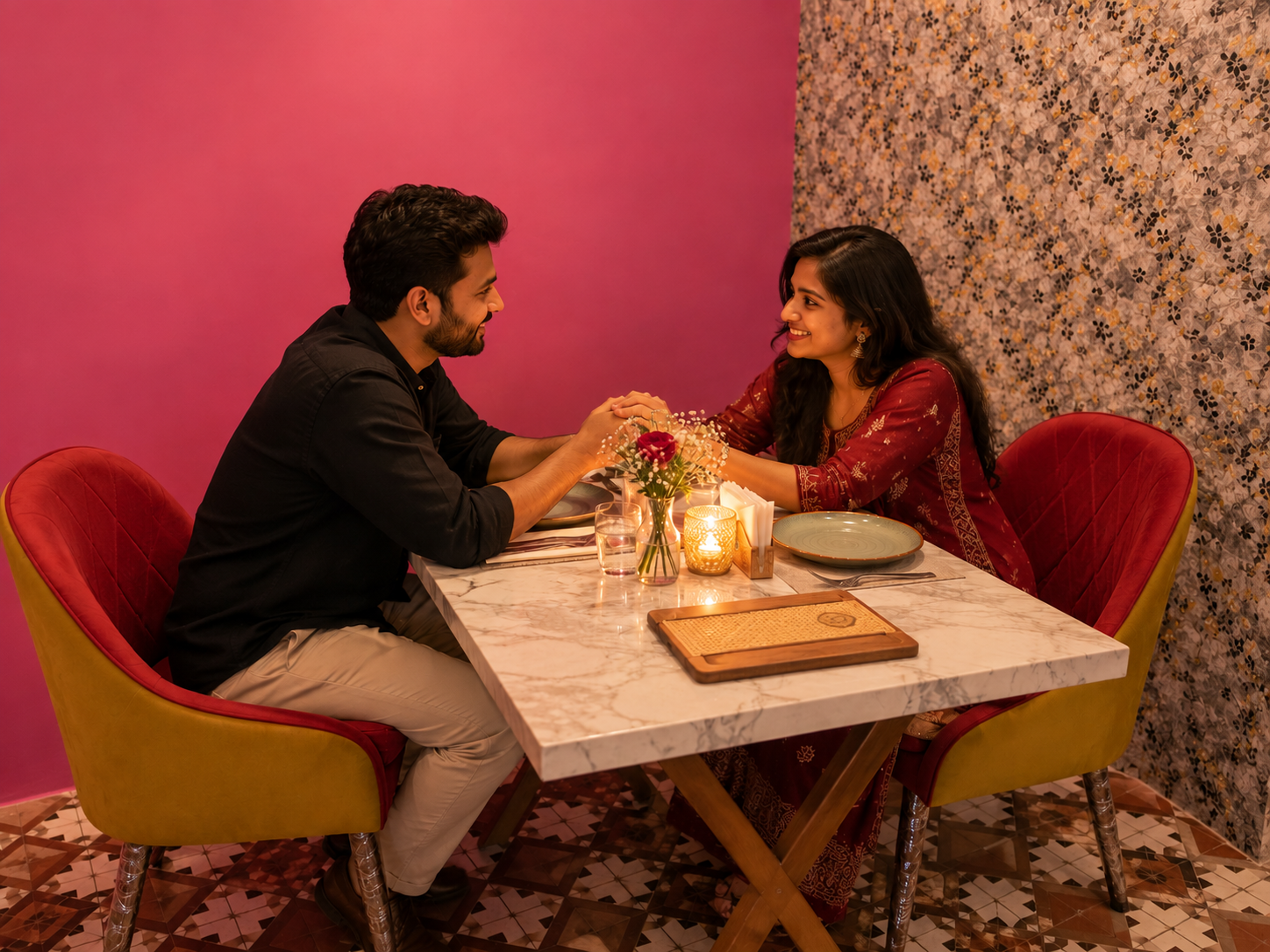 Couple Zone at Ashram Restro